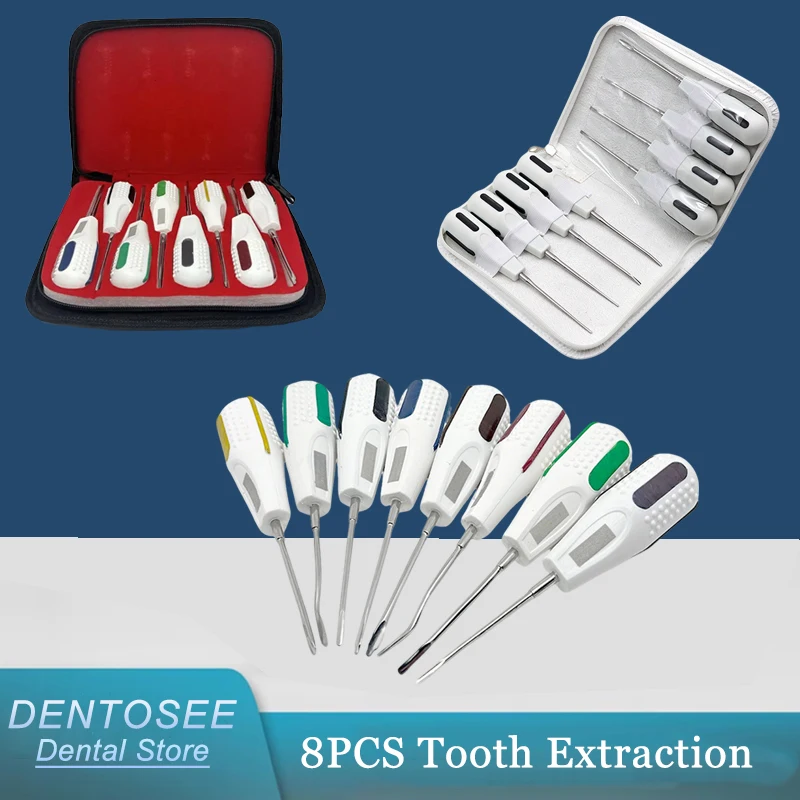 8 шт. комплект изогнутых стоматологических корней, роскошные лифты для автоматического извлечения зубов, стоматологические хирургические инструменты
8 шт. комплект изогнутых стоматологических корней, роскошные лифты для автоматического извлечения зубов, стоматологические хирургические инструменты