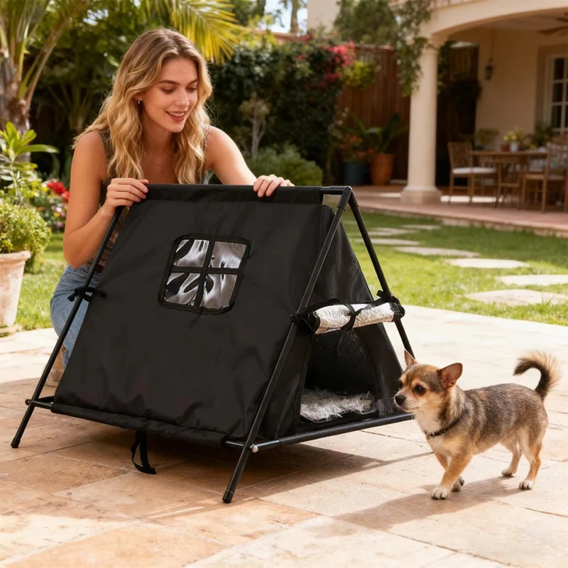 Уличный кошачий домик, изолированный водонепроницаемый зимний треугольный укрытие для кошек для патио, балкона, заднего двора, сада, парка A
Уличный кошачий домик, изолированный водонепроницаемый зимний треугольный укрытие для кошек для патио, балкона, заднего двора, сада, парка A