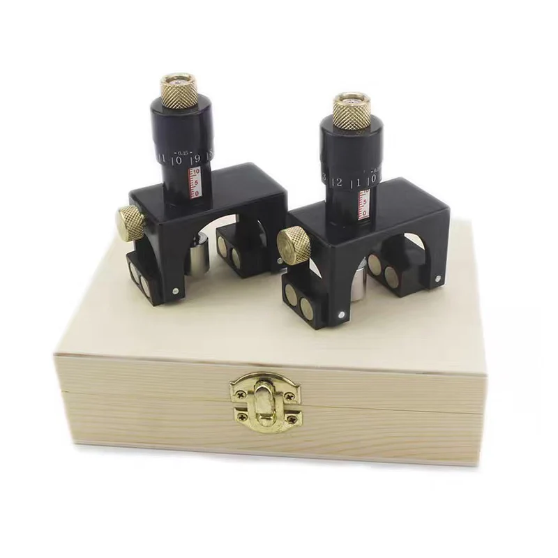 Planer Knife Adjuster Woodworking Workbench Planer Adjustable Magnetic Planer Setting Device Clamp Height Setter 2-Pack
Planer Knife Adjuster Woodworking Workbench Planer Adjustable Magnetic Planer Setting Device Clamp Height Setter 2-Pack