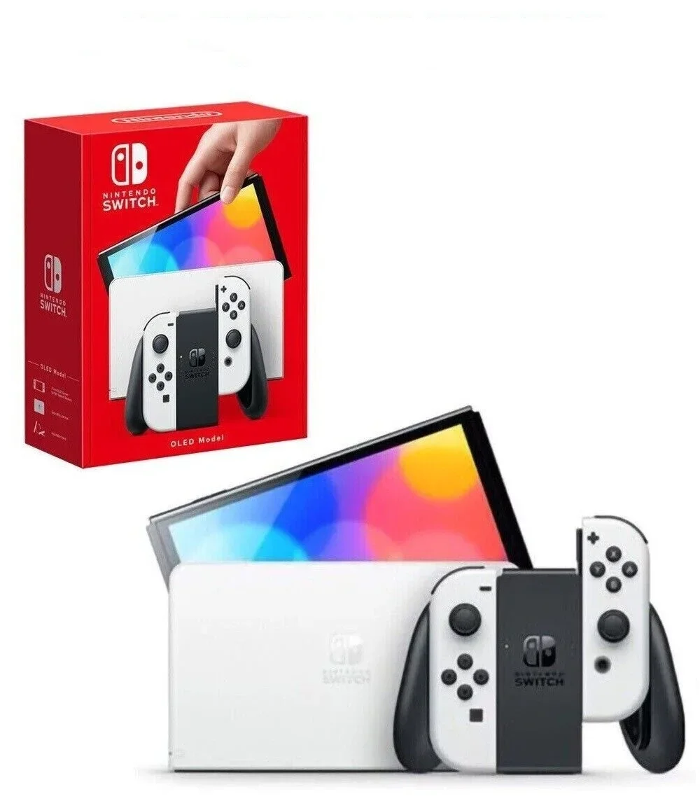 Лучший Оптовый оригинальный переключатель Nintendos-OLED Модель w/белый Joy-Con купить сейчас
Лучший Оптовый оригинальный переключатель Nintendos-OLED Модель w/белый Joy-Con купить сейчас