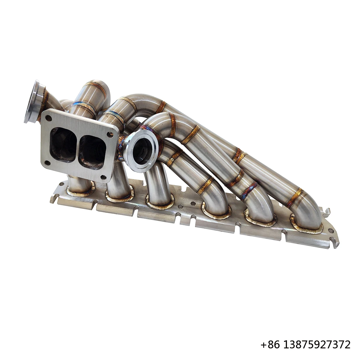 Ecnal for S58 Single Turbo T4 Flange Exhaust Manifold 304 Stainless Steel High Performance Manifold
Ecnal for S58 Single Turbo T4 Flange Exhaust Manifold 304 Stainless Steel High Performance Manifold