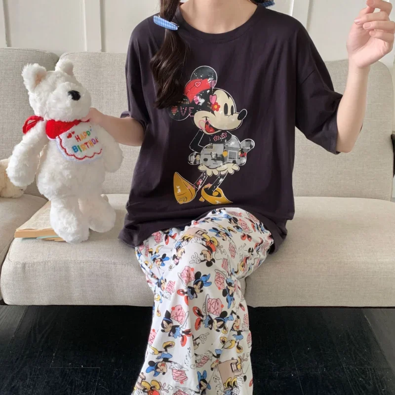 Disney New Stitch Ice Silk Pajamas Satin Casual and Lightweight Transparent Please Cool Cute Cartoon Home Suit Pajamas
Disney New Stitch Ice Silk Pajamas Satin Casual and Lightweight Transparent Please Cool Cute Cartoon Home Suit Pajamas