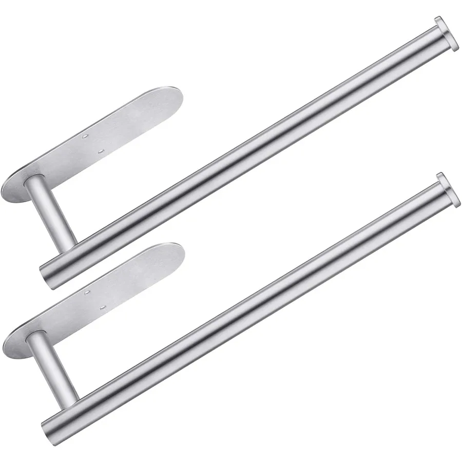 Paper Towel Holder Under Cabinet 2 PackStainless Steel Paper Towel Holder Wall Mount for Kitchen Bathroom RV Paper Towel Rack w
Paper Towel Holder Under Cabinet 2 PackStainless Steel Paper Towel Holder Wall Mount for Kitchen Bathroom RV Paper Towel Rack w