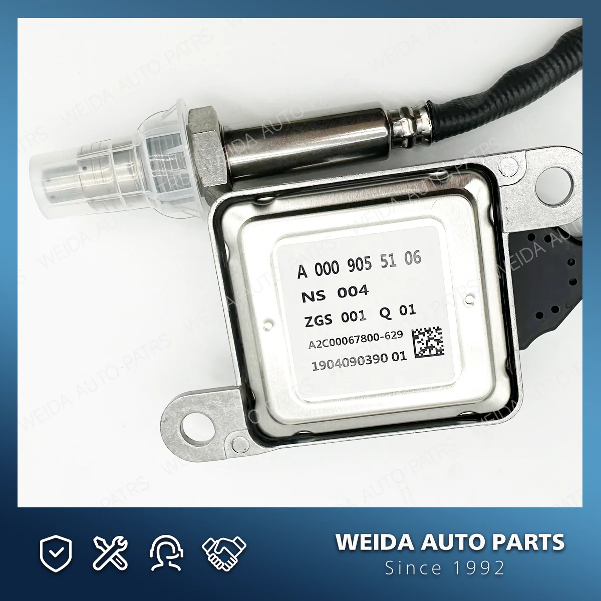 Nox Sensor For Mercedes-Benz A0009055106 High Quality Nitrogen Oxide Sensor A000 905 51 06 For Benz 12V Sensor Replacement Parts 
Nox Sensor For Mercedes-Benz A0009055106 High Quality Nitrogen Oxide Sensor A000 905 51 06 For Benz 12V Sensor Replacement Parts