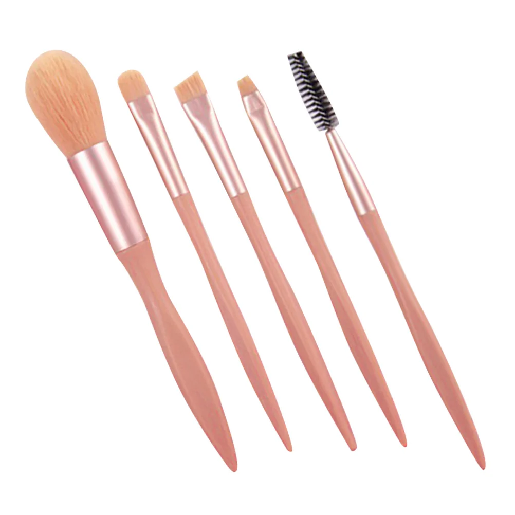 5Pcs Makeup Brushes Set Aesthetic Face Makeup Tools for Powder Highlighting Blending Foundation Contour Brushes Kit for Women
5Pcs Makeup Brushes Set Aesthetic Face Makeup Tools for Powder Highlighting Blending Foundation Contour Brushes Kit for Women