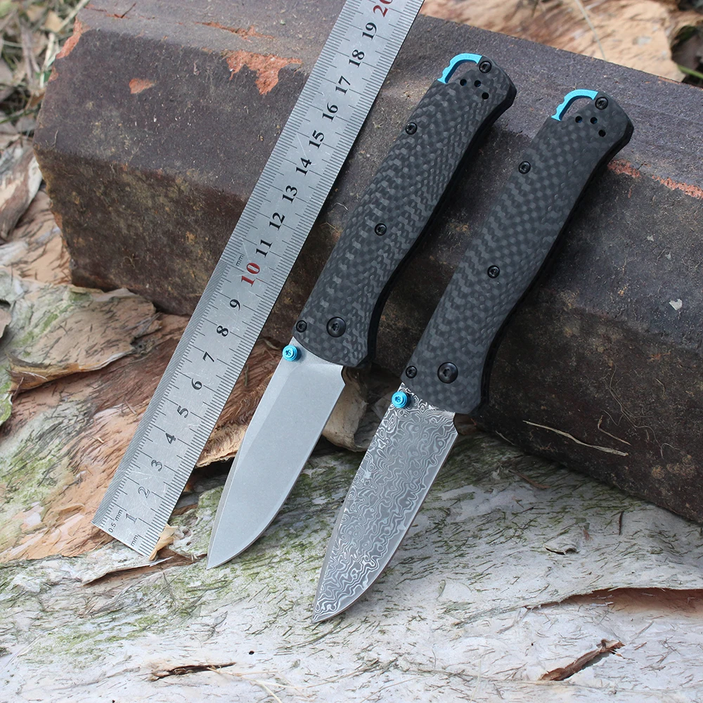 BM535 Bugout Folding Pocket Knife 3'' Damascus Steel Knife S30V Blade Carbon Fiber Handle With Clip EDC Bushcraft Survival Tools
BM535 Bugout Folding Pocket Knife 3'' Damascus Steel Knife S30V Blade Carbon Fiber Handle With Clip EDC Bushcraft Survival Tools