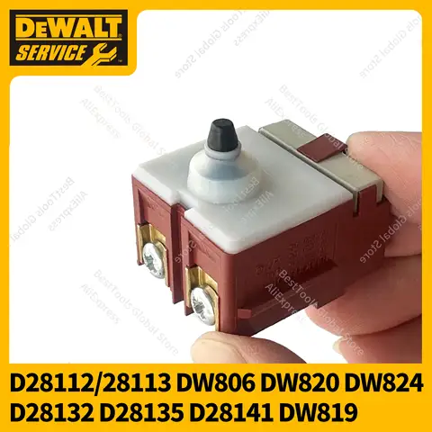 DeWalt Switch On/Off For D28112 D28113 D28132 D28135 D28141 DW806 DW820 DW824 DW819
