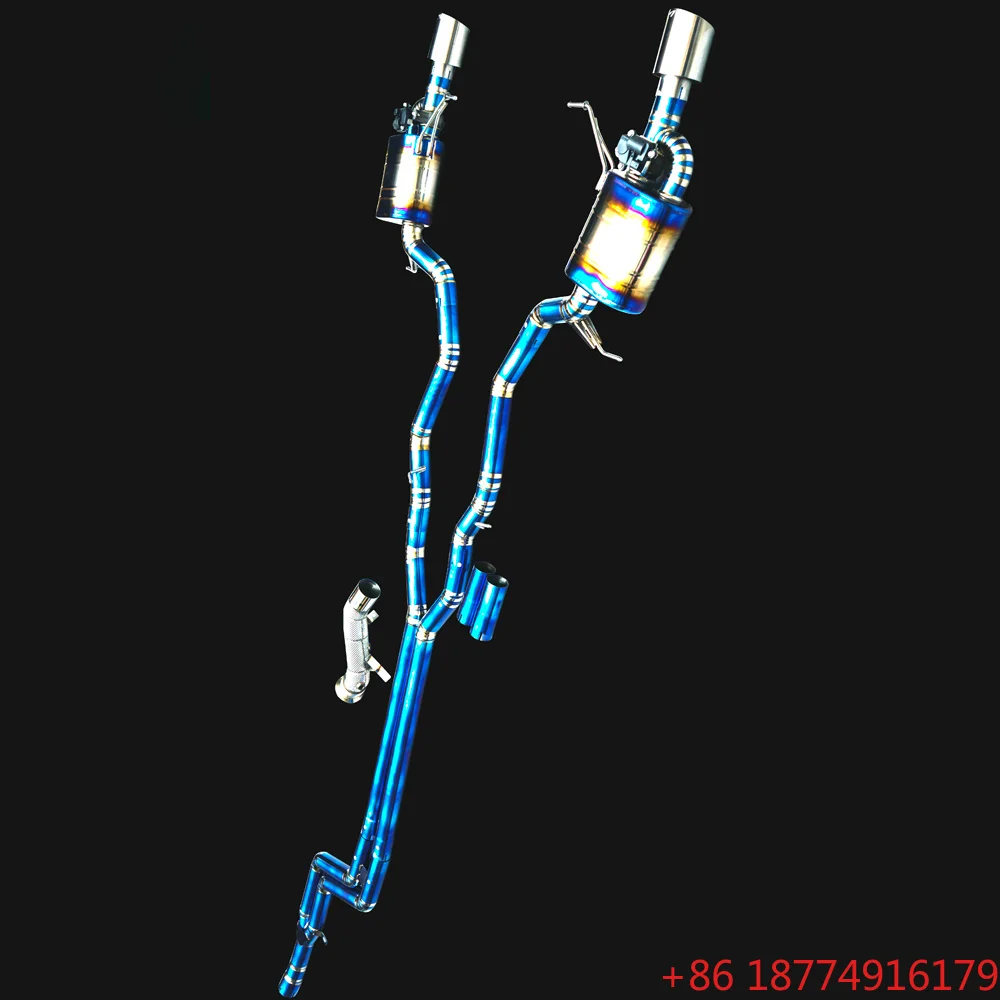 Customized Factory OEM Free Flow Downpipe+Catback Titanium for 535/535i/630i/640/640i 2011-- 3T Exhaust Valvetronic Muffler
Customized Factory OEM Free Flow Downpipe+Catback Titanium for 535/535i/630i/640/640i 2011-- 3T Exhaust Valvetronic Muffler