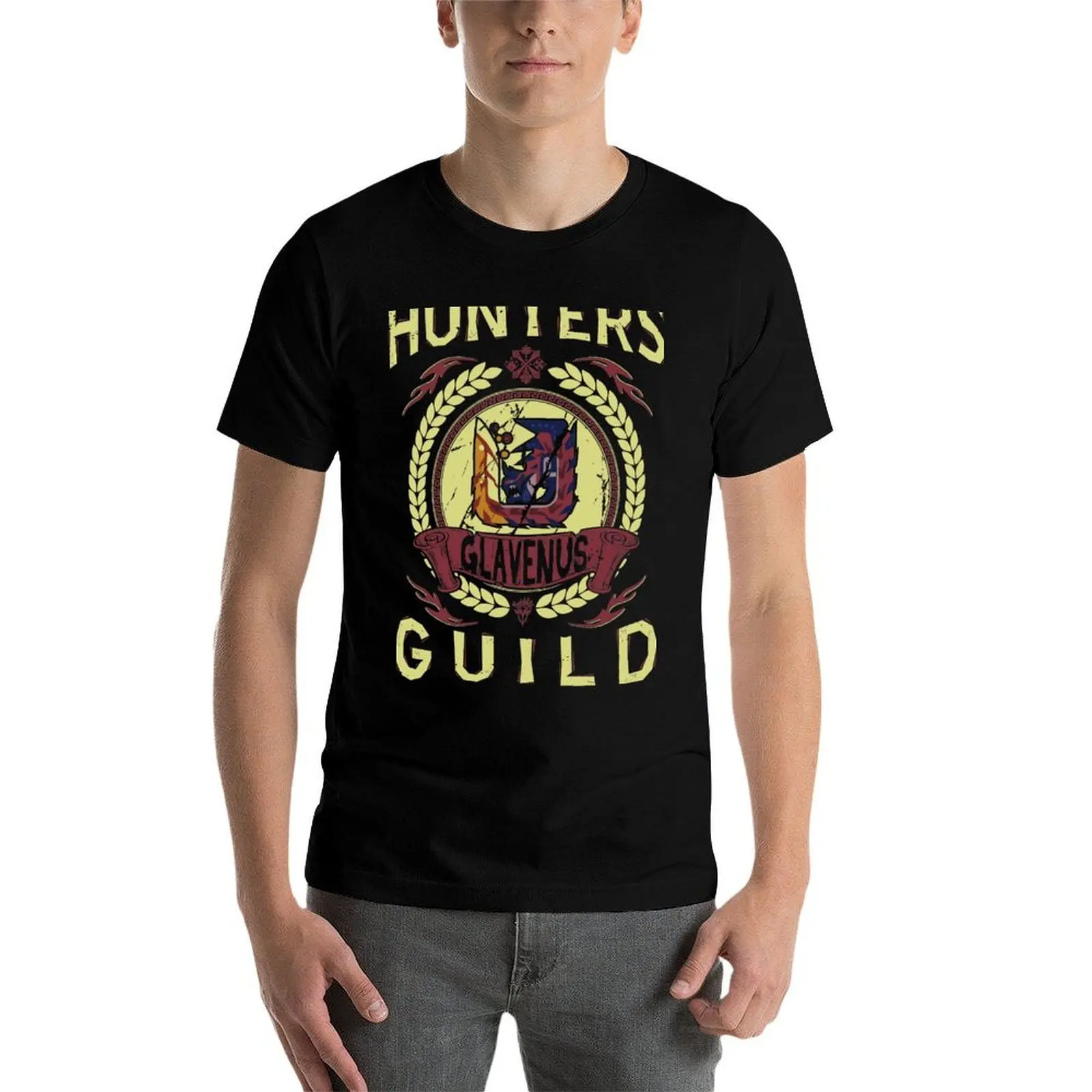 GLAVENUS - HUNTERS GUILD T-Shirt anime t shirts for man t shirt man casual T-Shirt 
GLAVENUS - HUNTERS GUILD T-Shirt anime t shirts for man t shirt man casual T-Shirt