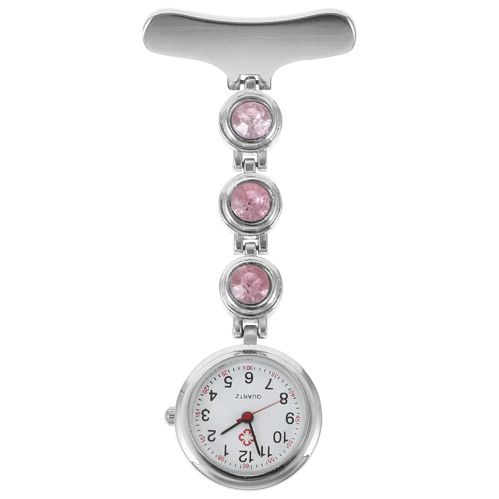 Stylish Dazzling Inlay Nurse Lapel Watch for Nursing Students Professionals Clip on Fob Pocket Pendant Hanging Timepiece Alloy
Stylish Dazzling Inlay Nurse Lapel Watch for Nursing Students Professionals Clip on Fob Pocket Pendant Hanging Timepiece Alloy