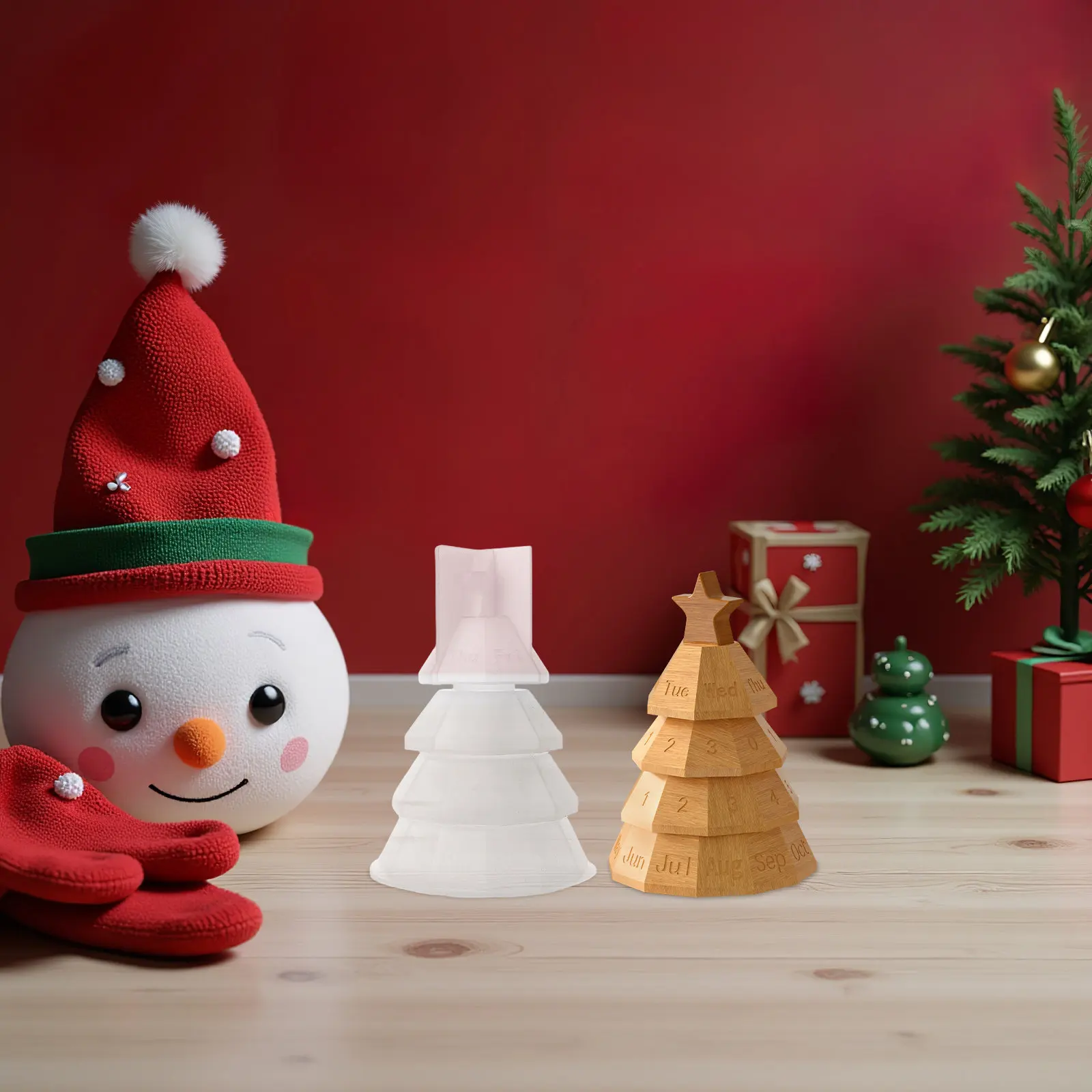 1Set Storage Box Resin Mold Tiny Christmas Tree Silicone Jar Mould for Epoxy Resin Crafts Holiday Decoration DIY Reusable
1Set Storage Box Resin Mold Tiny Christmas Tree Silicone Jar Mould for Epoxy Resin Crafts Holiday Decoration DIY Reusable