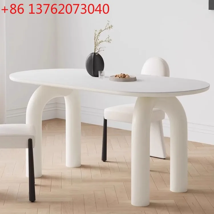 2025 new dining table and chairs small apartment rectangular household living room white rock slab dining table
2025 new dining table and chairs small apartment rectangular household living room white rock slab dining table
