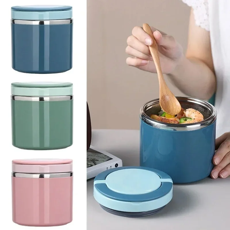 2026 Cold Hot Food, Food Flask Stainless Steel Lunch Box With Handle Soup Thermos Food Jar Insulated Lunch Container Bento Box 
2026 Cold Hot Food, Food Flask Stainless Steel Lunch Box With Handle Soup Thermos Food Jar Insulated Lunch Container Bento Box