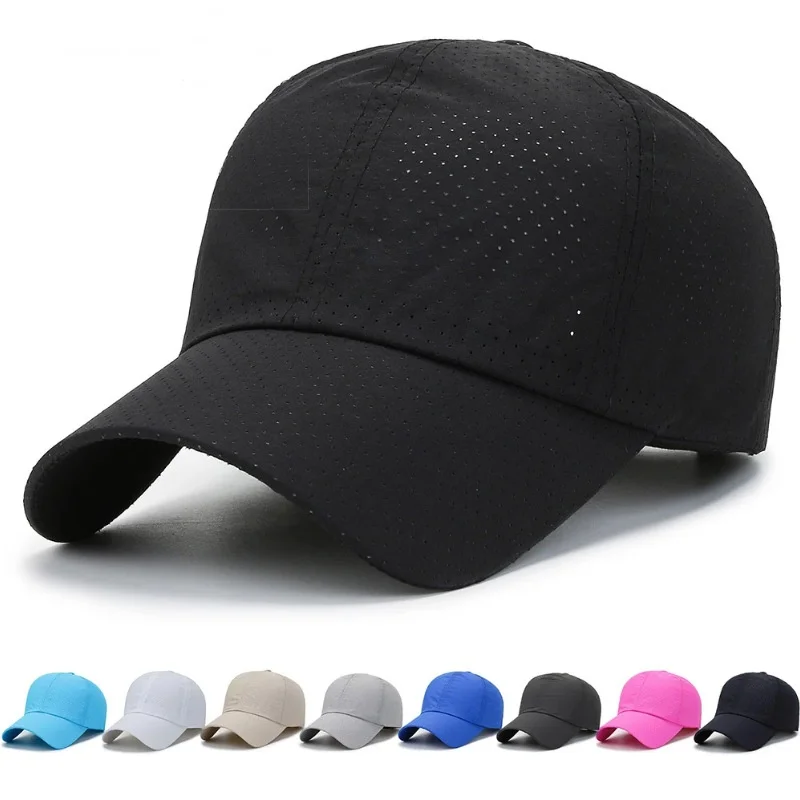 Summer Baseball Cap for Women and Men Quick Drying Breathable Sun Protection Hat Unisex Solid Color Outdoor Casual Baseball Hat
Summer Baseball Cap for Women and Men Quick Drying Breathable Sun Protection Hat Unisex Solid Color Outdoor Casual Baseball Hat