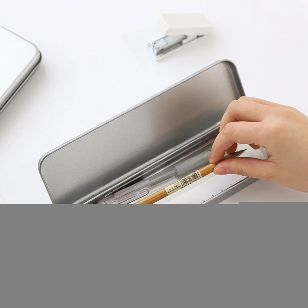 2Pcs Stationery Pencil Cases Tinplate Organizer Wear Resistant Pen Wear Resistant Pencil Organizer Accessories Student School
2Pcs Stationery Pencil Cases Tinplate Organizer Wear Resistant Pen Wear Resistant Pencil Organizer Accessories Student School