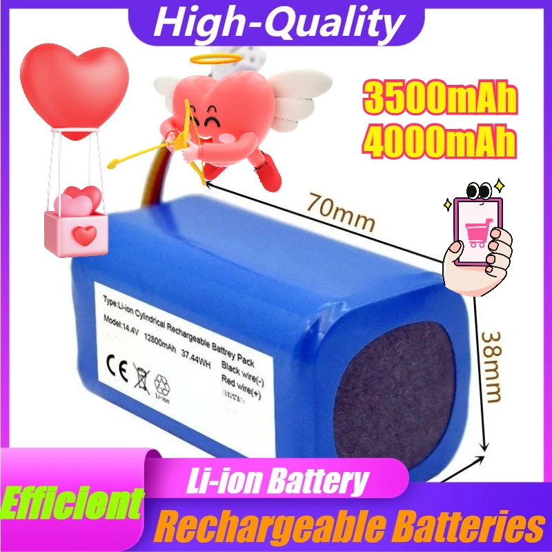 3500mAh 4000mAh for LIRCTROUX C30B Lerkes Sweeping Robot and Proscenic 800T Sweeping Robot Battery
3500mAh 4000mAh for LIRCTROUX C30B Lerkes Sweeping Robot and Proscenic 800T Sweeping Robot Battery