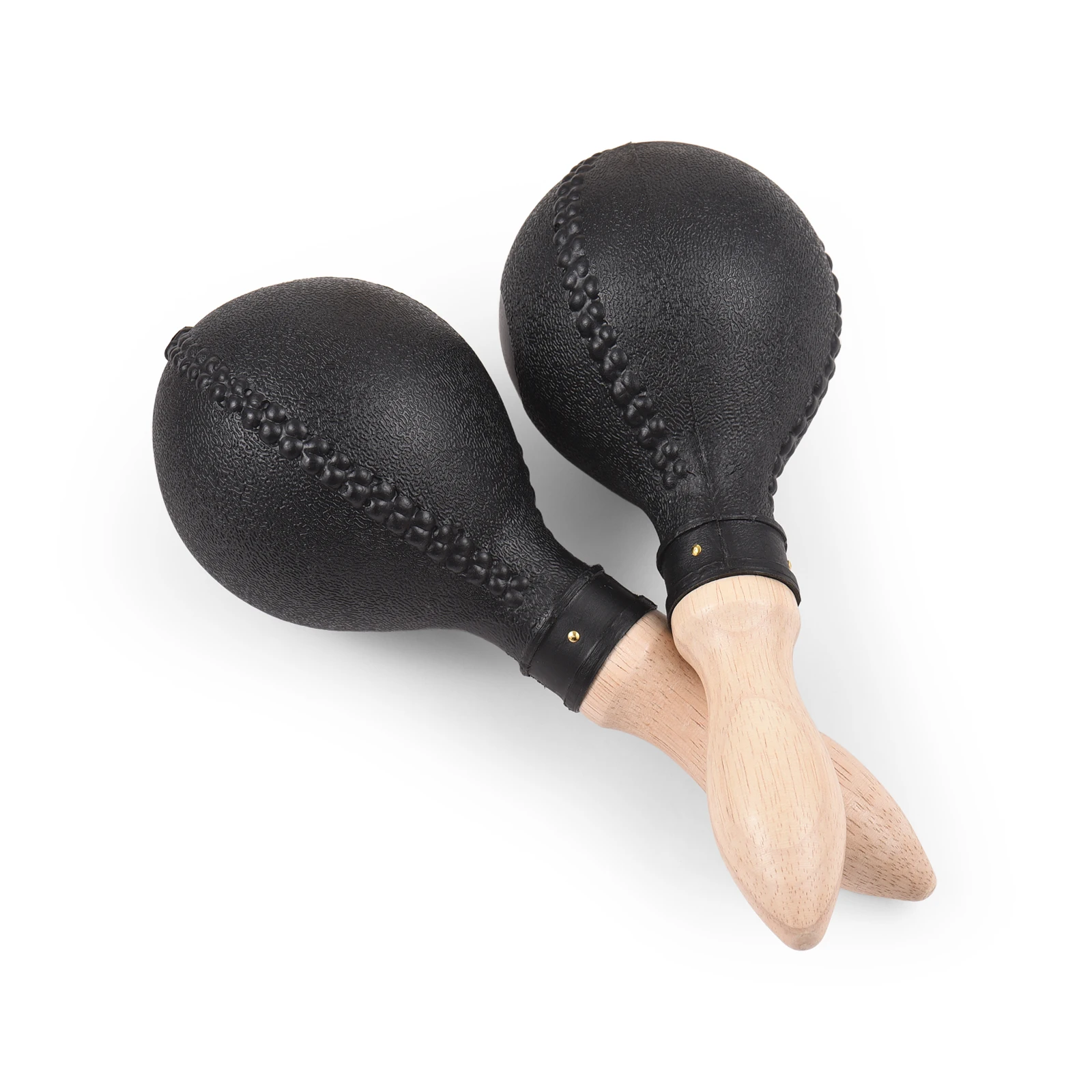 1 Pair 25cm Black Maracas Sand Hammer Percussion Musical Instruments Plastic Shell Wooden Handles Rhythm Wood Concert Maracas
1 Pair 25cm Black Maracas Sand Hammer Percussion Musical Instruments Plastic Shell Wooden Handles Rhythm Wood Concert Maracas