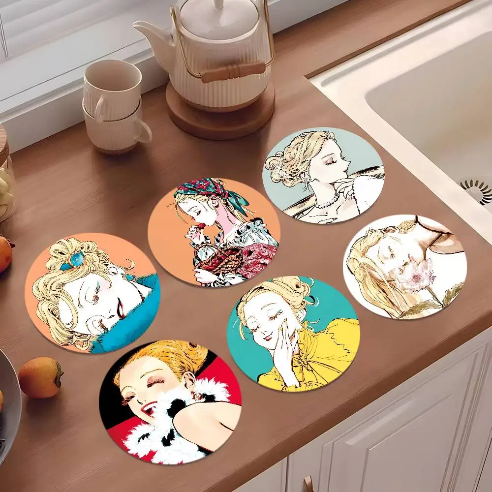 V-Veil Emma Anime Vintage Coasters Round Wooden For Cute Design Suitable For Drinks Tea Coffee Home Gift Choice Holidays
V-Veil Emma Anime Vintage Coasters Round Wooden For Cute Design Suitable For Drinks Tea Coffee Home Gift Choice Holidays