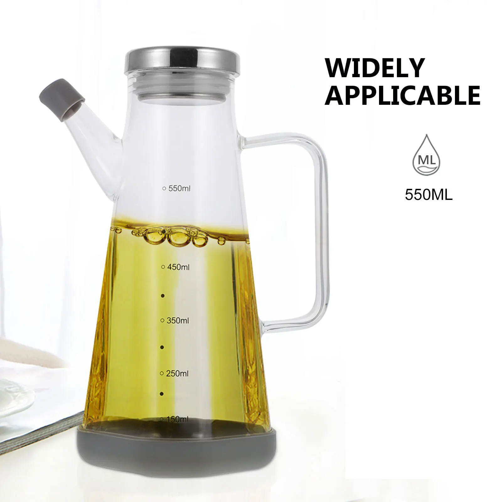 Large Oil Bottle Kitchen Dispenser Dispensing Transparent Cooking Container for
Large Oil Bottle Kitchen Dispenser Dispensing Transparent Cooking Container for