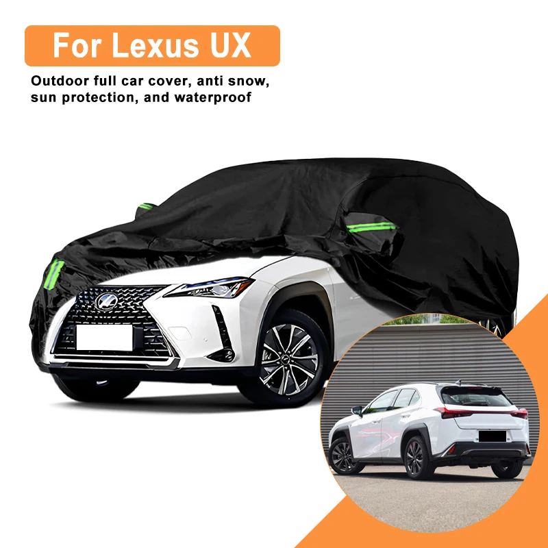For Lexus UX Car Full Cover - Outdoor Waterproof Snowproof Sunshade, Winter & Summer All Weather Auto Protection Accessory
For Lexus UX Car Full Cover - Outdoor Waterproof Snowproof Sunshade, Winter & Summer All Weather Auto Protection Accessory