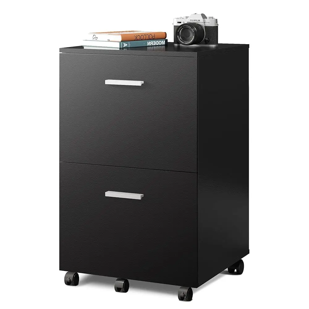 2 Drawer File Cabinet, Mobile Printer Stand, Wood Filing Cabinet Fits A4 Or Letter Size For Home Office, Black
2 Drawer File Cabinet, Mobile Printer Stand, Wood Filing Cabinet Fits A4 Or Letter Size For Home Office, Black