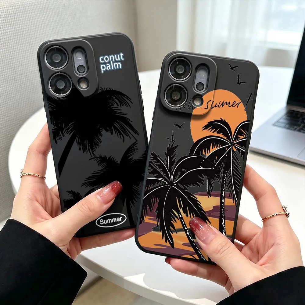 Summer Coconut Tree For OPPO Find X5 X6 X8 X9 Ultra Lite Reno15 Reno14 Reno13 Reno12 F Pro Max 5G Black Phone Case
Summer Coconut Tree For OPPO Find X5 X6 X8 X9 Ultra Lite Reno15 Reno14 Reno13 Reno12 F Pro Max 5G Black Phone Case