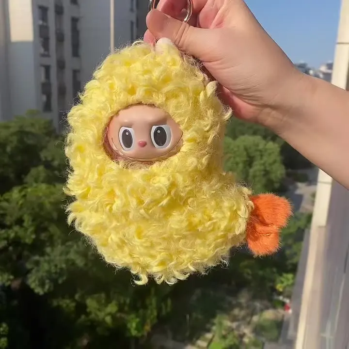 Clothes For Labubu 15/17Cm Dolls Gen 1-3 Curly Fried Shrimp Mimi Plush Onesie Apparel Hanging Accessories
Clothes For Labubu 15/17Cm Dolls Gen 1-3 Curly Fried Shrimp Mimi Plush Onesie Apparel Hanging Accessories