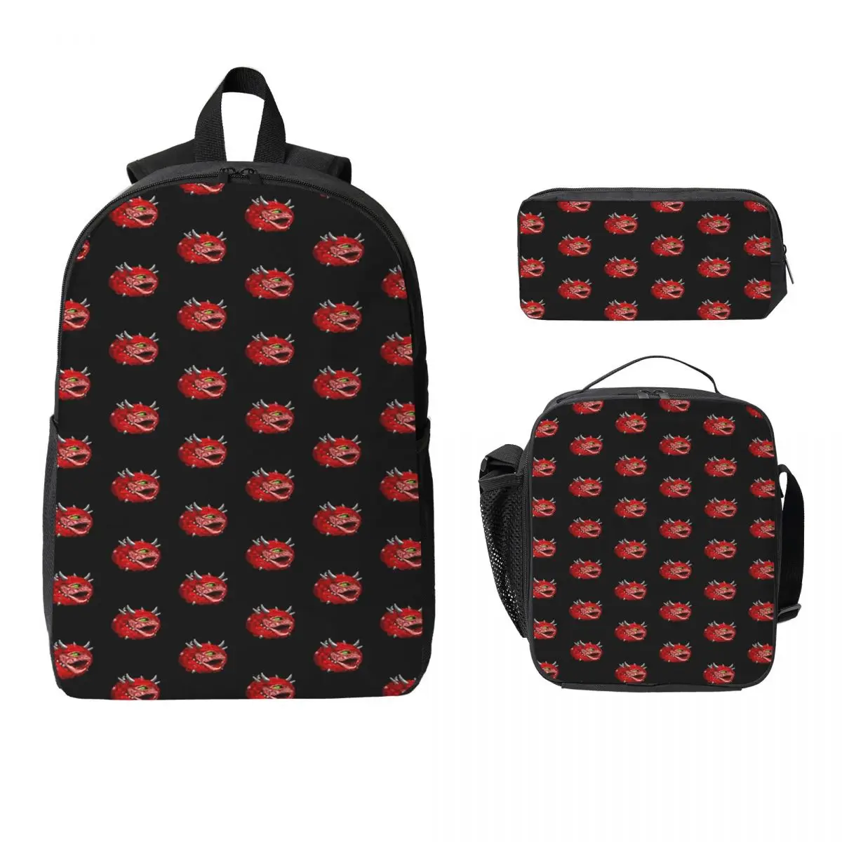 Cacodemon Poggers Backpack Student BookBag School Bag Laptop Shoulder Bags 3ps Insulated Lunch Bag Pencil Case
Cacodemon Poggers Backpack Student BookBag School Bag Laptop Shoulder Bags 3ps Insulated Lunch Bag Pencil Case