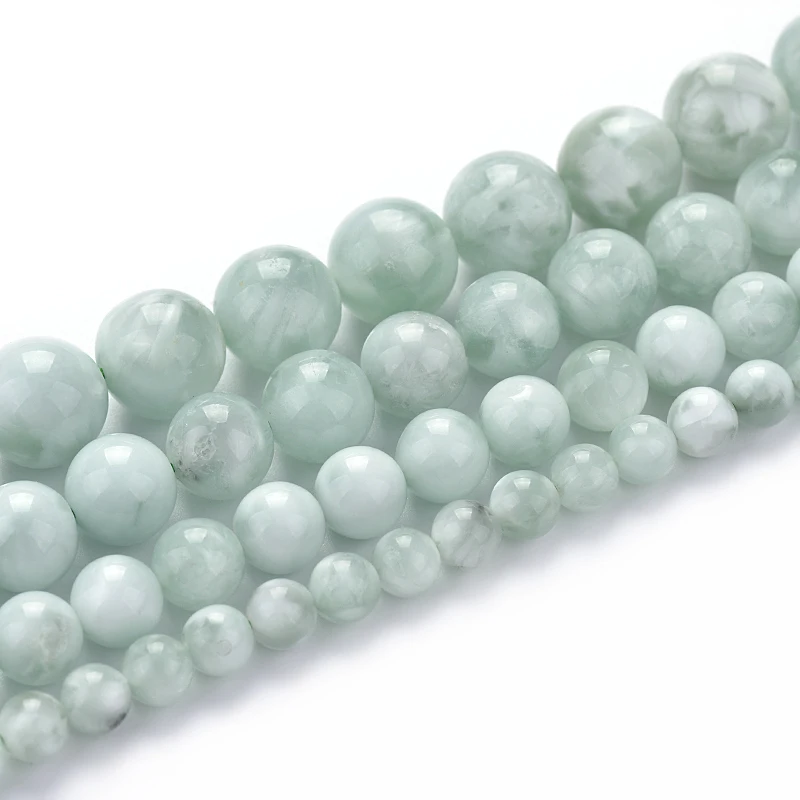 Genuine Natural Green Angelite AAA Gemstone Round Loose Beads for Jewelry Making DIY Bracelet
Genuine Natural Green Angelite AAA Gemstone Round Loose Beads for Jewelry Making DIY Bracelet