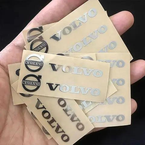 3D Metal Emblem Sticker Car Interior Decoration Styling Decals For Volvo V50 XC60 XC90 C30 XC70 S90 XC40 V60 V40 S60 V70 Olestar