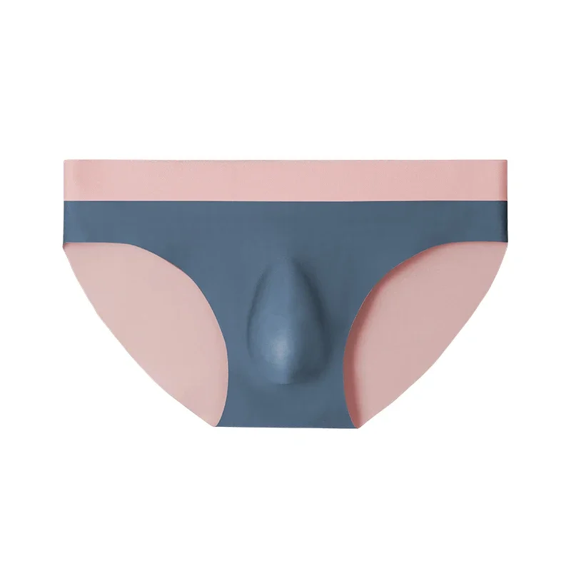 Men's silk seamless underwear 3D mold triangle briefs summer lightweight bottom pants men's sports shorts
Men's silk seamless underwear 3D mold triangle briefs summer lightweight bottom pants men's sports shorts