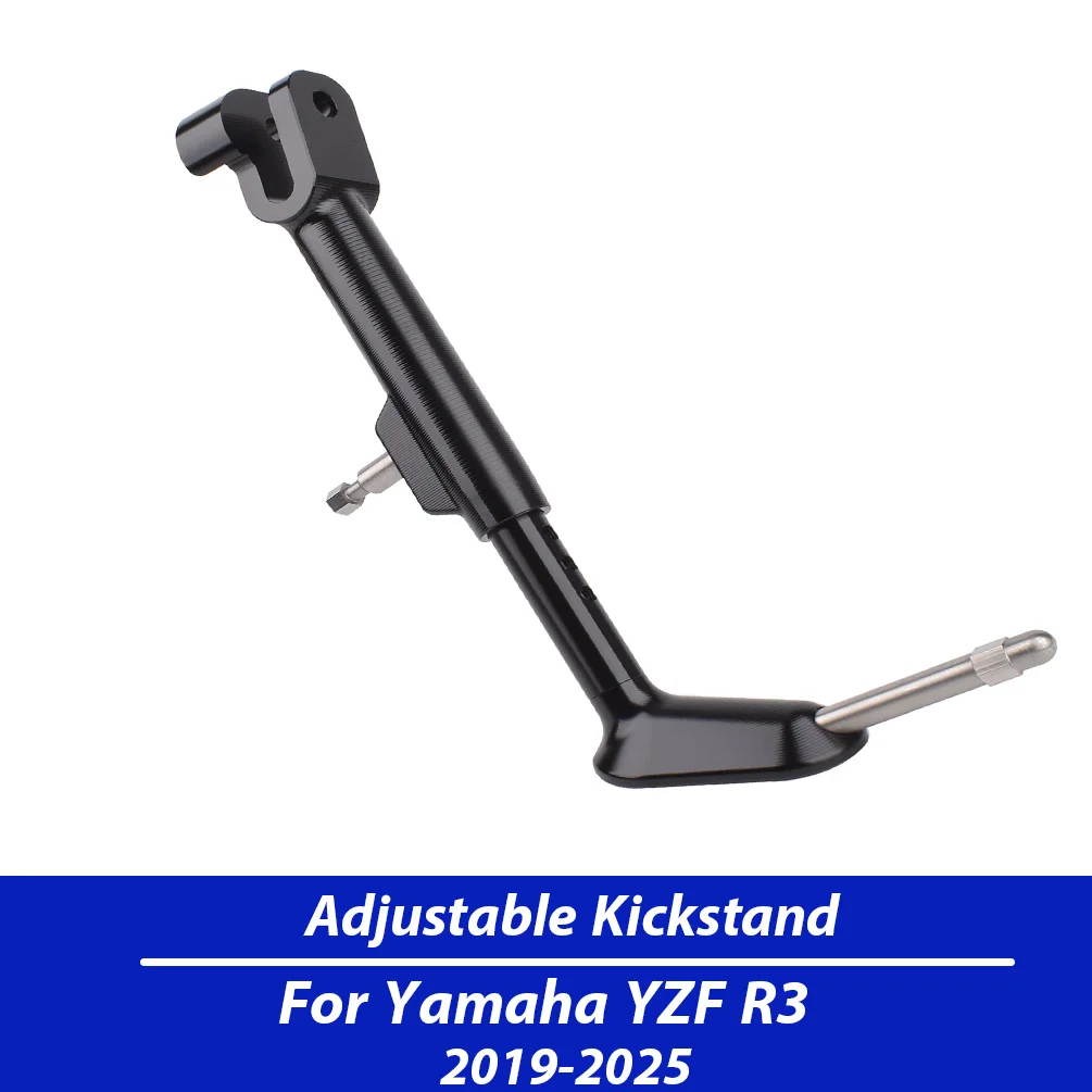 Регулируемая боковая подножка для мотоцикла Yamaha YZF-R3 YZFR3 2019-2025, опора для парковки, аксессуары для мотоциклов
Регулируемая боковая подножка для мотоцикла Yamaha YZF-R3 YZFR3 2019-2025, опора для парковки, аксессуары для мотоциклов