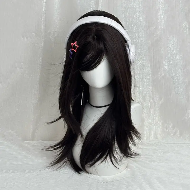Wig female high-level Japanese long straight hair wig cover natural full head cover type
Wig female high-level Japanese long straight hair wig cover natural full head cover type