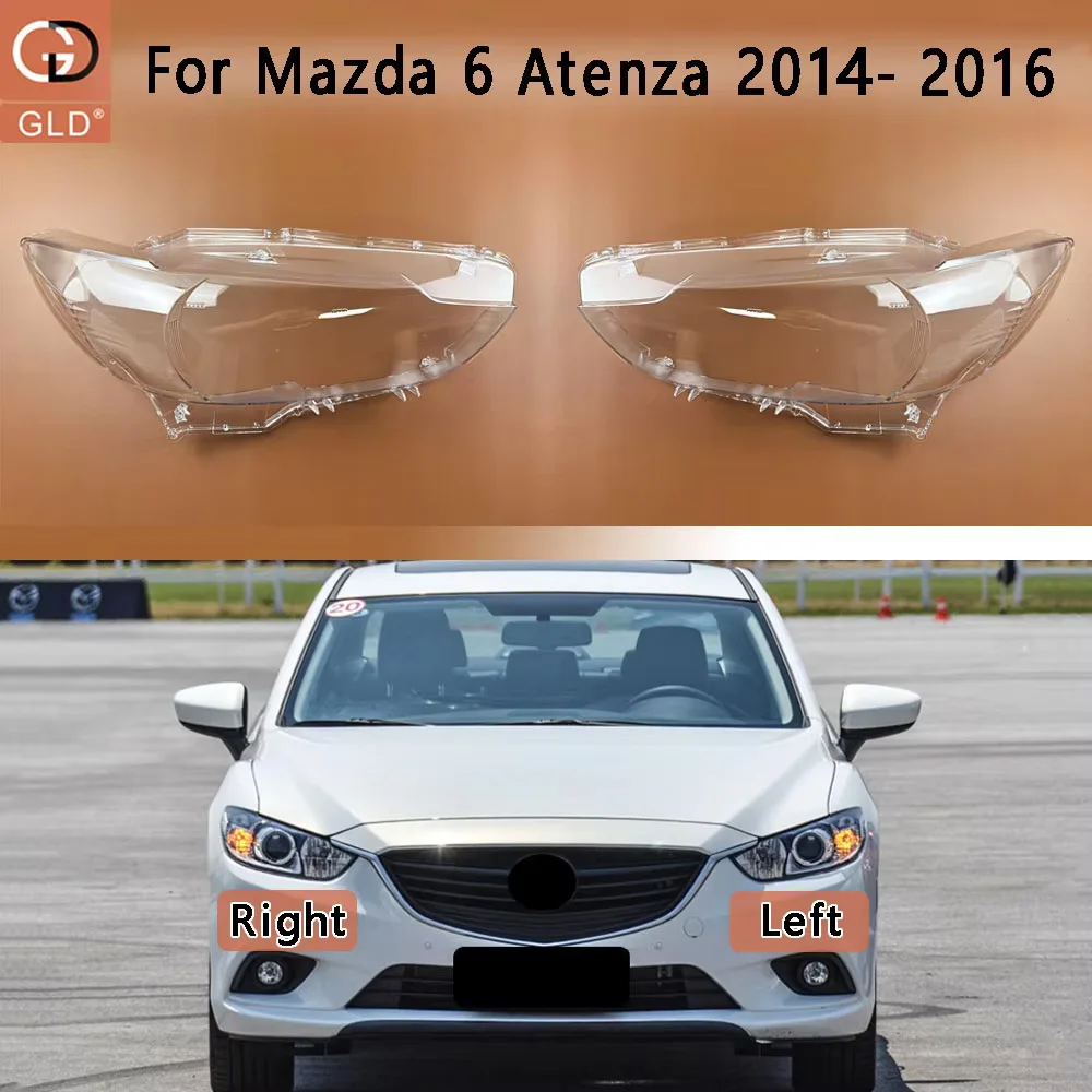 Front Headlight Shell Transparent Headlamp Cover Lamp Shade Plexiglass Replace Original Lampshdade For Mazda 2014-2016 6 Atenza
Front Headlight Shell Transparent Headlamp Cover Lamp Shade Plexiglass Replace Original Lampshdade For Mazda 2014-2016 6 Atenza
