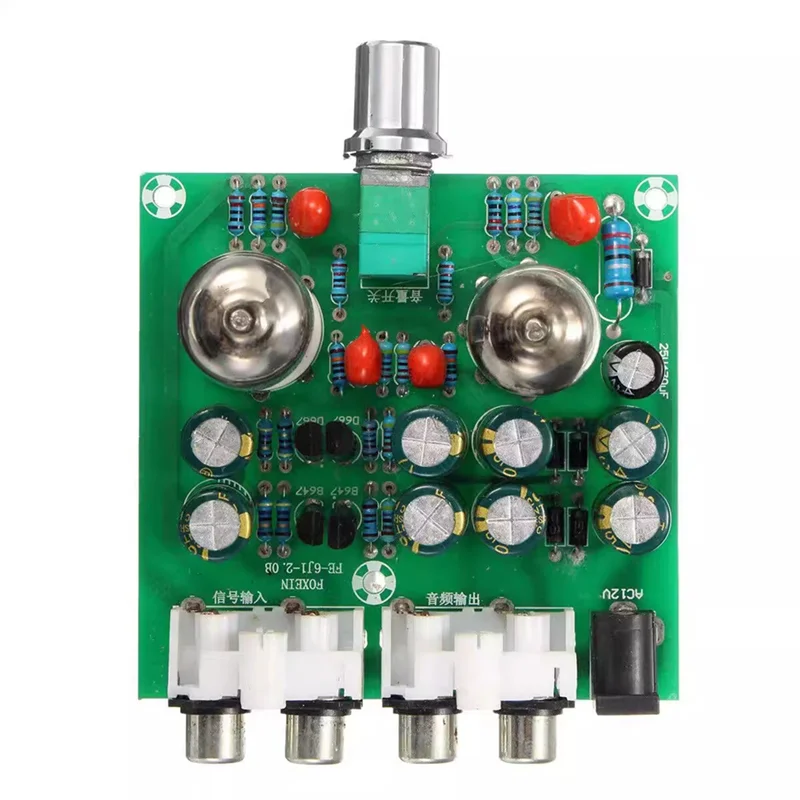 AA08-6J1 Valve Preamp Tube Amplifier Board Pre-Amp Mixer Bile Buffer DIY Audio Kits For Audiophiles And Music Enthusiasts
AA08-6J1 Valve Preamp Tube Amplifier Board Pre-Amp Mixer Bile Buffer DIY Audio Kits For Audiophiles And Music Enthusiasts