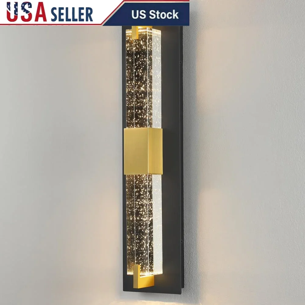 LED Wall Sconce Dimmable Crystal Bubble Glass Light Modern Indoor Lighting Hardwired Bathroom Living Room Bedroom Sconce
LED Wall Sconce Dimmable Crystal Bubble Glass Light Modern Indoor Lighting Hardwired Bathroom Living Room Bedroom Sconce