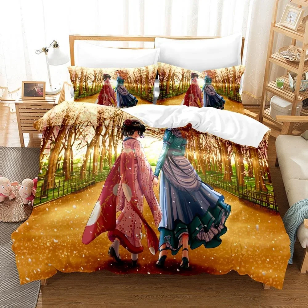 3D Anime Croisée In A Foreign Labyrinth Bedding Set Single Twin Full Queen King Size Bed Set Adult Kid Bedroom Duvetcover Sets
3D Anime Croisée In A Foreign Labyrinth Bedding Set Single Twin Full Queen King Size Bed Set Adult Kid Bedroom Duvetcover Sets