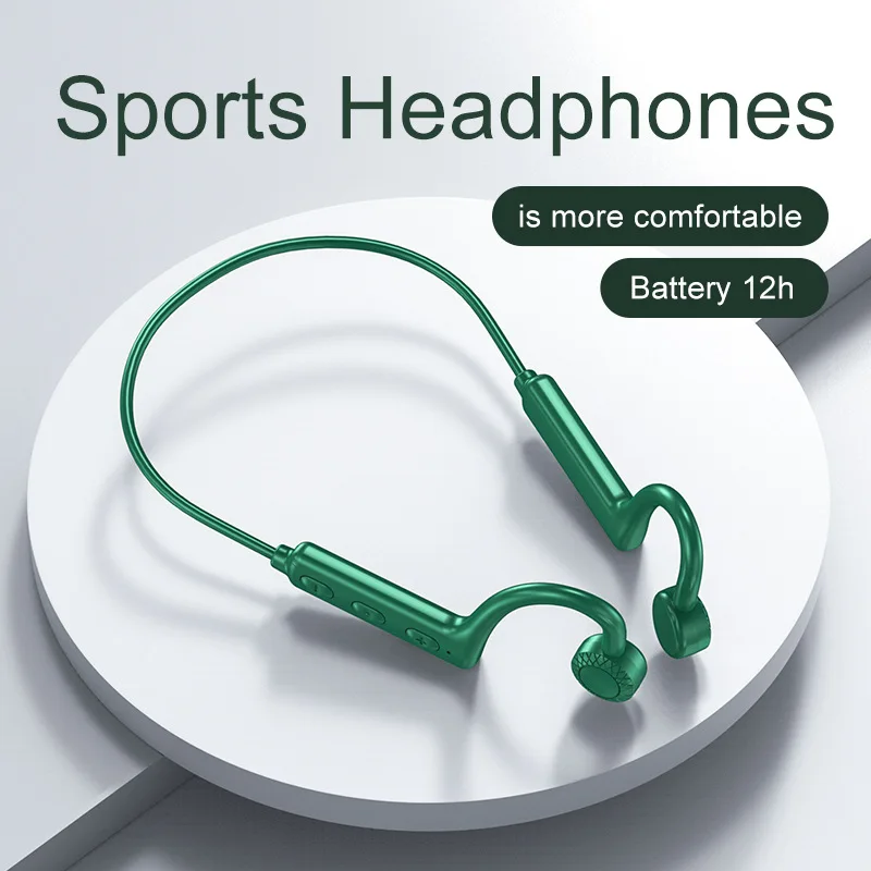 Bluetooth Earphones Wireless Headphones With Mic Air-Conduction HiFi Stereo Sound Bluetooth Headsets Sport Woks Outdoor Earphone
Bluetooth Earphones Wireless Headphones With Mic Air-Conduction HiFi Stereo Sound Bluetooth Headsets Sport Woks Outdoor Earphone