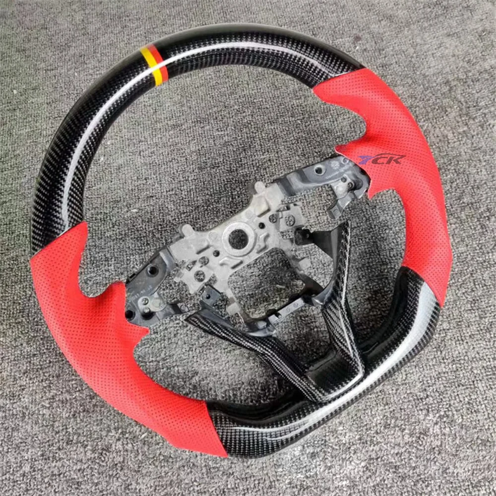 Customized Carbon Fiber Red Perforated Leather Steering Wheel For Honda Accord 2018 2019 2020 2021 2022 2023
Customized Carbon Fiber Red Perforated Leather Steering Wheel For Honda Accord 2018 2019 2020 2021 2022 2023