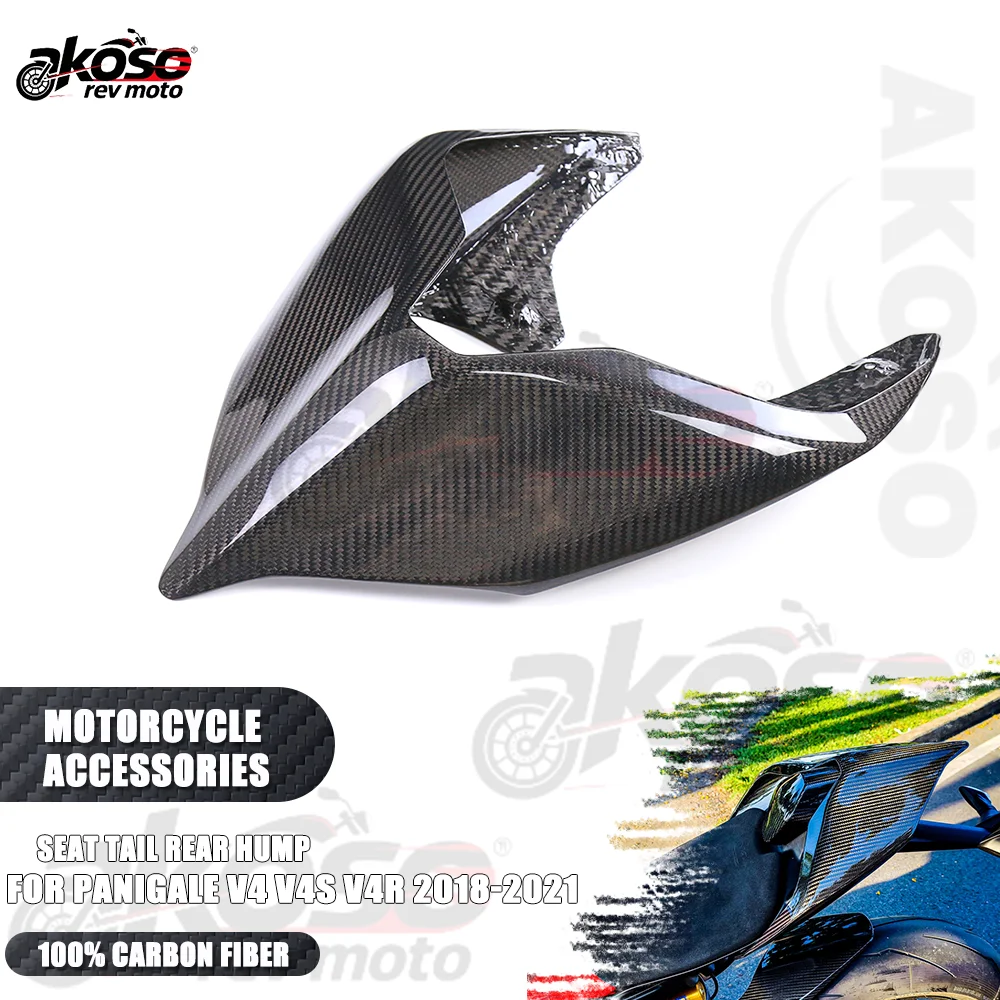 100% 3K Carbon Fiber Seat Tail Rear Hump Fairing Cowl Motorcycle Ailerons For DUCATI Panigale V4 V4S Streetfighter V4R 2018-2021
100% 3K Carbon Fiber Seat Tail Rear Hump Fairing Cowl Motorcycle Ailerons For DUCATI Panigale V4 V4S Streetfighter V4R 2018-2021