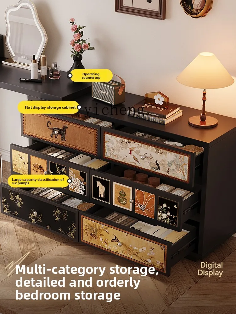 LSL Dressing Table Vintage Bedroom Storage Bedside Cabinet Corner Makeup Table with Drawers
LSL Dressing Table Vintage Bedroom Storage Bedside Cabinet Corner Makeup Table with Drawers