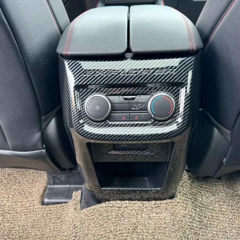 Abaiwai 3d sticker For Ford Explorer 2023 2024 Abs Carbon Fiber Armrest Interior Car Rear Seat Air Outlet Car-styling Trim Parts
Abaiwai 3d sticker For Ford Explorer 2023 2024 Abs Carbon Fiber Armrest Interior Car Rear Seat Air Outlet Car-styling Trim Parts