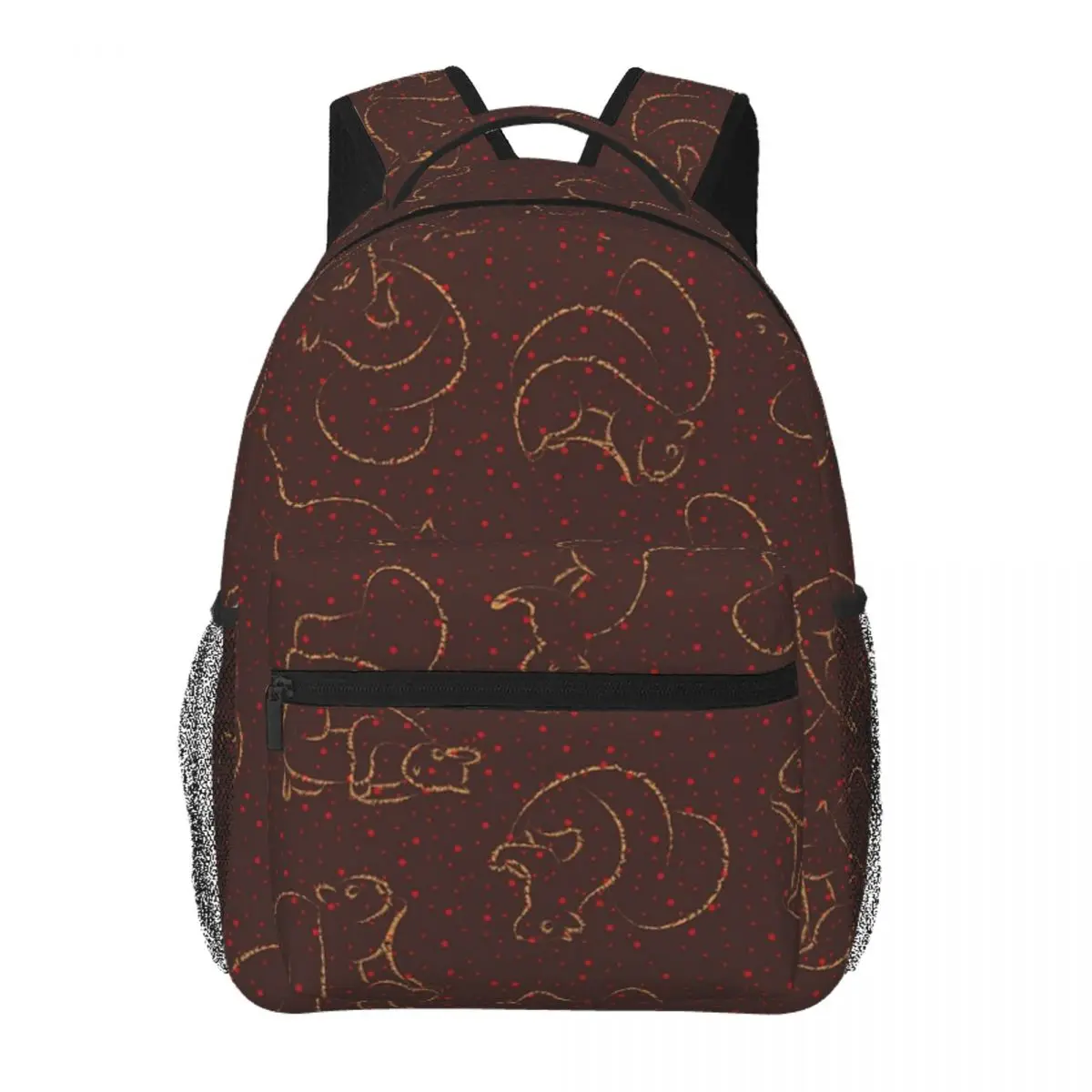Busy Squirrels - Brown Backpack Student BookBag Kids School Bag Laptop Shoulder Bags for Boys Girls
Busy Squirrels - Brown Backpack Student BookBag Kids School Bag Laptop Shoulder Bags for Boys Girls