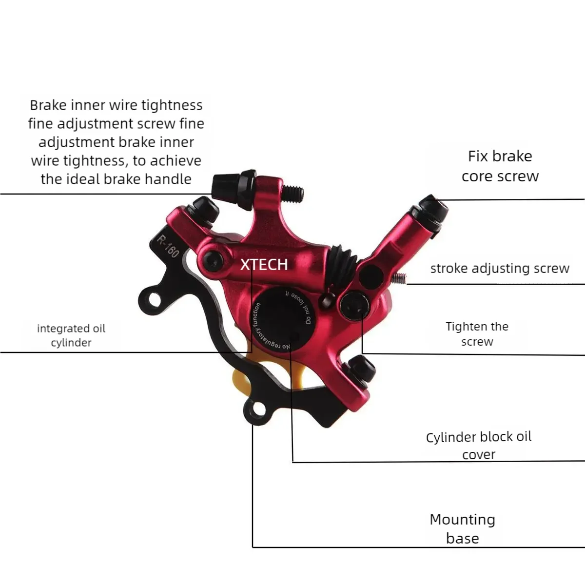 High-Performance Cable-Actuated Hydraulic Disc Brake Caliper Set for Road And Mountain Bikes Front And Rear Outdoor Cycling Acce
High-Performance Cable-Actuated Hydraulic Disc Brake Caliper Set for Road And Mountain Bikes Front And Rear Outdoor Cycling Acce