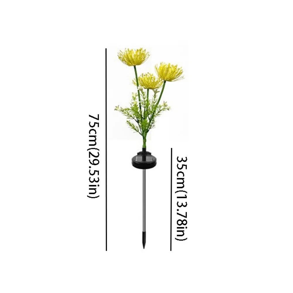 Waterproof Design Solar LED Lights Realistic Flower Glowing Stems Glowing Flowers Lights 3 Heads Design High Quality Flower Lamp
Waterproof Design Solar LED Lights Realistic Flower Glowing Stems Glowing Flowers Lights 3 Heads Design High Quality Flower Lamp
