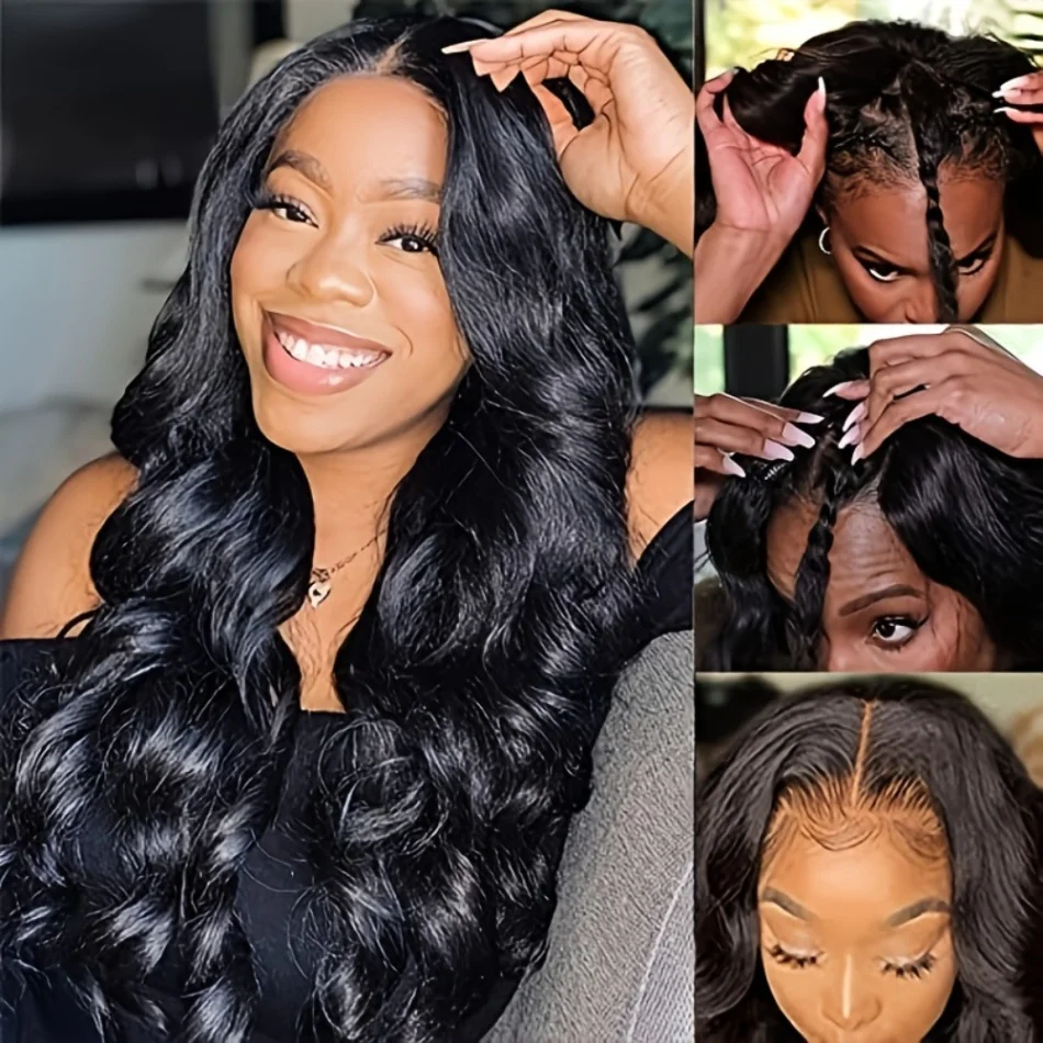 250 Density V Part Human Hair Natural Black Body Wave Human Hair Wigs Glueless Beginner Friendly Clip In V Shape Wigs For Women
250 Density V Part Human Hair Natural Black Body Wave Human Hair Wigs Glueless Beginner Friendly Clip In V Shape Wigs For Women