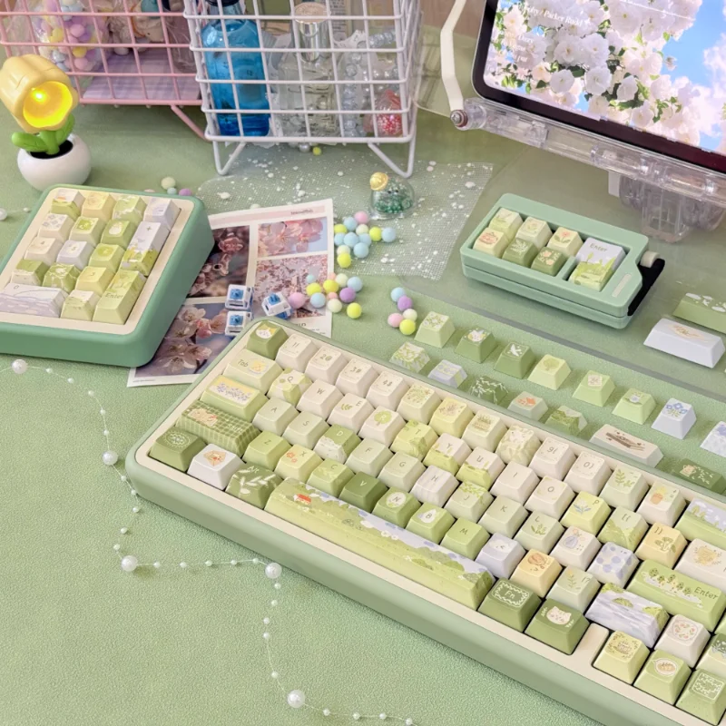 Summer Pasture Theme Keycaps Set PBT Sublimation Personalized Customized Keycaps Keycaps for Mechanical Keyboard Accessories
Summer Pasture Theme Keycaps Set PBT Sublimation Personalized Customized Keycaps Keycaps for Mechanical Keyboard Accessories