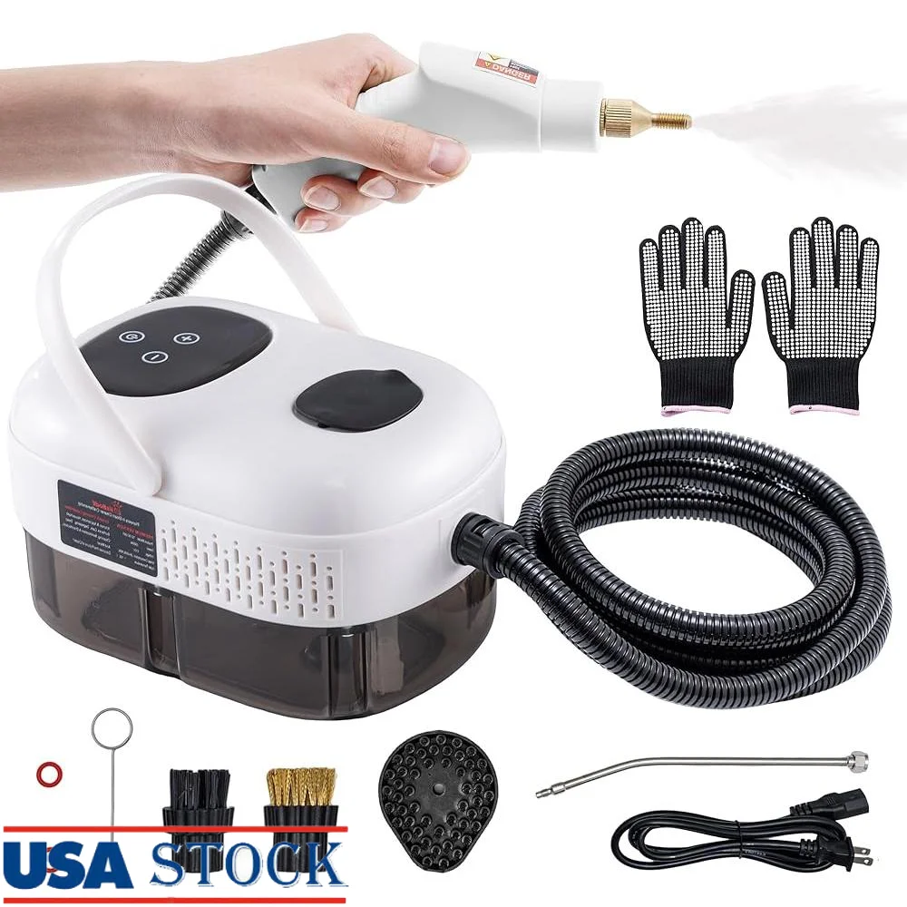 Portable High Temperature Steam Cleaner 2500W Fast Heating Touch Screen Multi Surface Deep Cleaning Tool with Accessories
Portable High Temperature Steam Cleaner 2500W Fast Heating Touch Screen Multi Surface Deep Cleaning Tool with Accessories