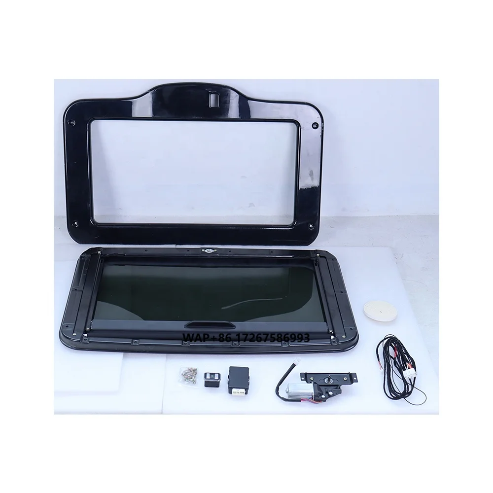 Wholesale Auto Modify Accessories 860*492cm Electric Car Sunroof for Universal Cars
Wholesale Auto Modify Accessories 860*492cm Electric Car Sunroof for Universal Cars