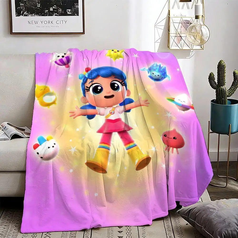 True Rainbow Kingdom Throw Lightweight 240g Flannel Blanket Soft Skin-friendly for Summer Cooling
True Rainbow Kingdom Throw Lightweight 240g Flannel Blanket Soft Skin-friendly for Summer Cooling